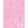 Soft Pembe Püsküllü Kapı Perdesi - Parti, Baby Shower, Cinsiyet Partisi 1x2 m