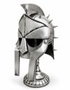 Spartalı Gladyatör Miğferi Biblosu - Metal - 45x20 cm Dekoratif Obje