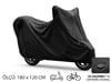 Su ve Toz Geçirmez Motosiklet ve Scooter Koruma Brandası 180x120 cm