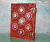 Taşlı Deri Defter Model 12