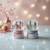 Toptan Love Story Işıklı Mini Kar Küresi