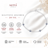 Servi 925 Ayar Blue Charm Bileklik