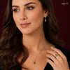 Servi 925 Ayar Gümüş Clara Set