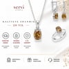 Servi 925 Ayar Gümüş Clara Set