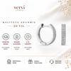 Servi 925 Ayar Gümüş Estelle Küpe