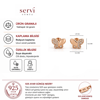 Servi 925 Ayar Gümüş Minimal Zirkon Taşlı Rose Kelebek Küpe