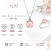 Servi 925 Ayar Gümüş Pomelita Set