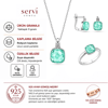 Servi 925 Ayar Gümüş Pomelita Set