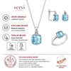 Servi 925 Ayar Gümüş Pomelita Set
