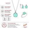 Servi 925 Ayar Gümüş Pomelita Set