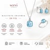 Servi 925 Ayar Gümüş Pomelita Set