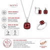 Servi 925 Ayar Gümüş Pomelita Set