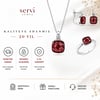 Servi 925 Ayar Gümüş Pomelita Set