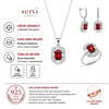 Servi 925 Ayar Gümüş Radiant Baget Set