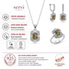 Servi 925 Ayar Gümüş Radiant Baget Set