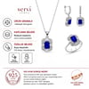 Servi 925 Ayar Gümüş Radiant Baget Set