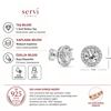 Servi 925 Ayar Gümüş Sparkle Küpe