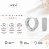 Servi 925 Ayar Gümüş Stella Küpe