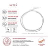 Servi 925 Ayar Love Chain Bileklik