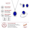 Servi Oval Anturaj Set