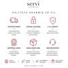 Servi Riva Kolye ve Küpe Set