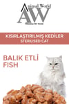 Aw. Sterilised Cat Fish Jelly 415 Gr*24
