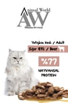 Aw.Sterilised Cat Jöle Parça Sığır Etli Pouch*24