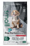 Pro Perf.Adult Small Dog Lamb & Blueberry 2 Kg