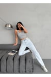 ARA BEDEN SNOW WASH LYCRA MOM JEAN