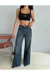 BAGGY FIT PENS DETAYLI TİNT YIKAMALI JEAN
