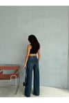 BAGGY FIT PENS DETAYLI TİNT YIKAMALI JEAN