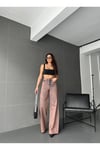BASİC DENİM BAGGY PANTOLON KIZIL TİNT YIKAMALI