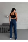 DARK BLUE STRAİGHT BORU PAÇA JEAN