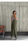 DİZLERİ PİLE DETAYLI PARAŞÜT PANTOLON