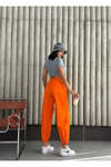 DİZLERİ PİLE DETAYLI PARAŞÜT PANTOLON