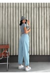 DİZLERİ PİLE DETAYLI PARAŞÜT PANTOLON