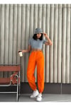 DİZLERİ PİLE DETAYLI PARAŞÜT PANTOLON