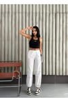 DİZLERİ PİLE DETAYLI PARAŞÜT PANTOLON