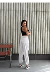 DİZLERİ PİLE DETAYLI PARAŞÜT PANTOLON