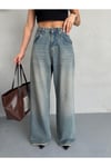 EXTRA BAGGY TİNT MAVİ DENIM PANTOLON
