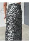 LEOPAR DESENLİ MAXİ ETEK