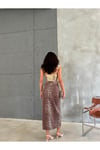 LEOPAR DESENLİ MAXİ ETEK