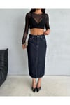 MAXI BOY RİNS JEAN ETEK