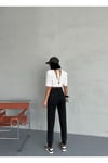 ÖN PİLELİ BALOON FİT FÜME JEAN