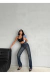STRAIGHT BORU PAÇA DARK BLUE TİNT JEAN
