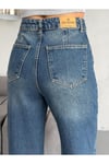 YAN DİKİŞ DETAYLI WİDE-LEG TİNT JEAN