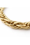 luxury steel gold renk çelik burgu bileklik