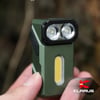 E8 Triple-Light 1000 Lümen EDC Şarj Edilebilir Cep Feneri - Type-C | Yeşil