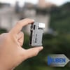 G5 400 Lümen USB-C Şarj Edilebilir Mini LED El Feneri Mıknatıslı & Anahtarlık Tipi EDC Fener | Siyah