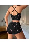 Kadın Desenli Pamuk Pijama Takımı